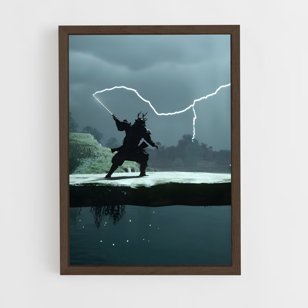 Poster Ghost tsushima tempête – affiche Ghost of tsushima (vue 5)